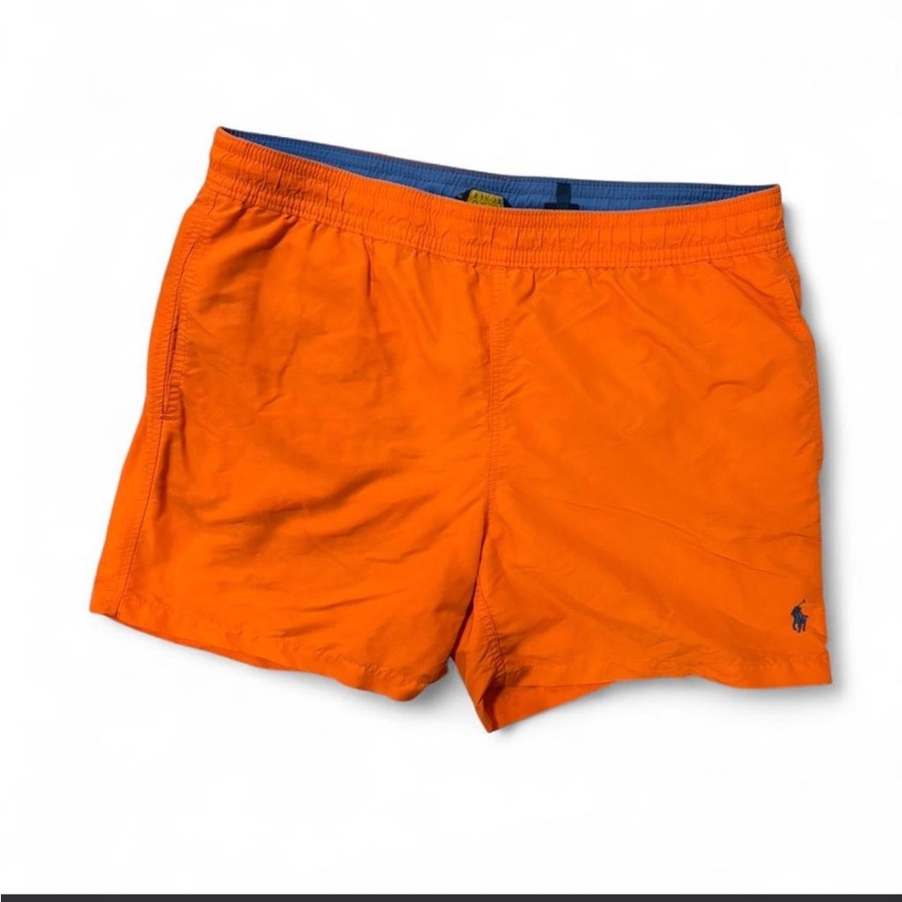 Polo by Ralph Lauren Bright Orange Swim Trunks